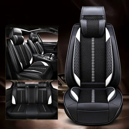 Full set car seat covers + Steering wheel cover for Haval M6 2025-2023 Top quality breathable seat cushion seat case for M6 2024