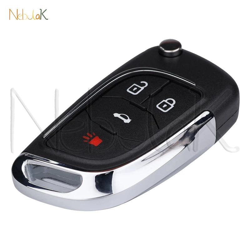 NOT Smart Modified Folding Key For Chevrolet Camaro Impala Malibu Sonic Volt Spark Equinox Cruze Epica Lova ID46 Chip 315/433Mhz