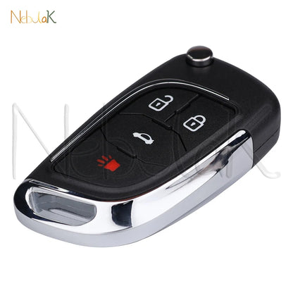 NOT Smart Modified Folding Key For Chevrolet Camaro Impala Malibu Sonic Volt Spark Equinox Cruze Epica Lova ID46 Chip 315/433Mhz