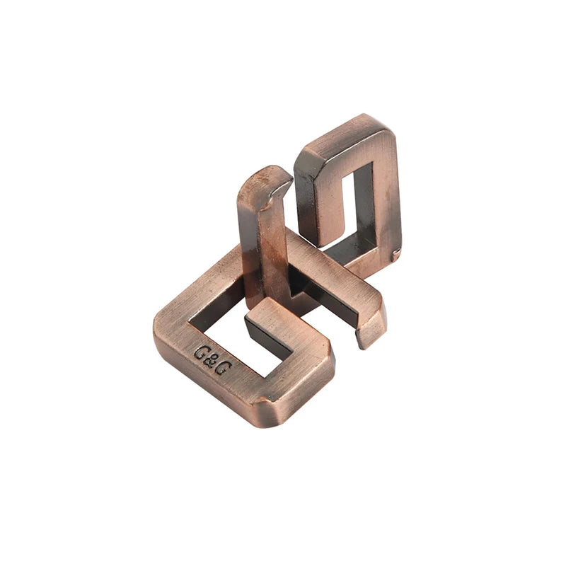 Classic IQ Metal Puzzle Brain Teaser Casse Tete Educational Toys Mind Games For Adults Kids Novelty Gifts Juegos De Inteligencia