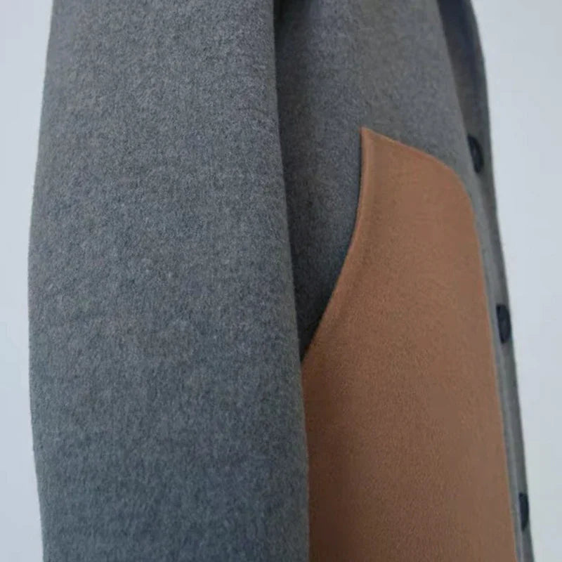 YOLANFAIRY 2025 Men Clothing 100% Wool Coat Autumn Winter Double-sided Wool Trench Coat Long Coat Windbreaker Jackets Abrigos