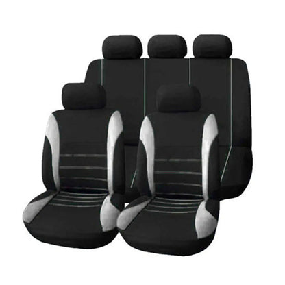 2/5Seats Fabric Car Seat Covers For Peugeot 508 207 307 407 3008 206 2008 208 sw 308 107 301 408 5008 4008 Rifter Traveller RCZ