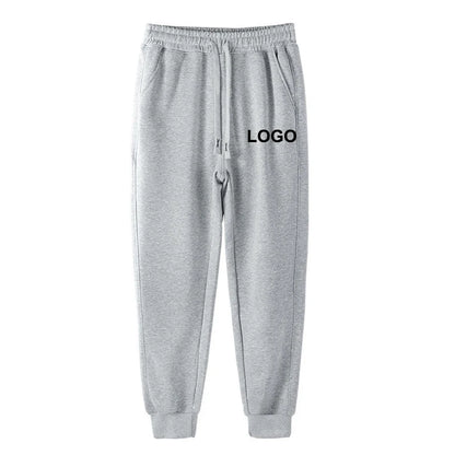 Customized 60% Cotton Sweatpants Men Fashion Personality Printed Relaxed Fit Trousers Womean Casual Elasetic Waist Joggers Pants
