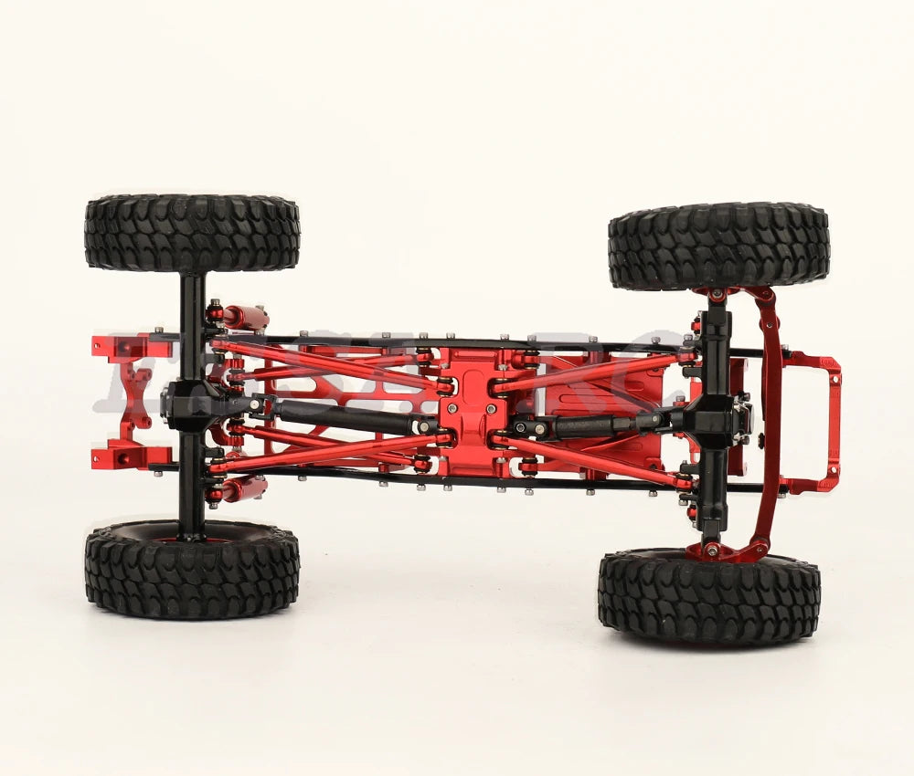 Axial SCX24 AXI00002 Wrangler Mini Model Car 1/24 RC Remote Control Climbing Car Off-road Car Metal Frame with Axles Wheel Hub
