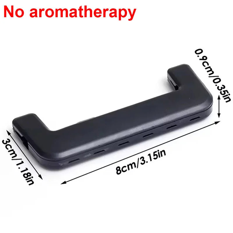 Car Aromatherapy Clip Solid Aromatherapy Strips Set Auto Air Outlet Wind Direction Paddle Hidden Fragrance Clip Scent Tablets
