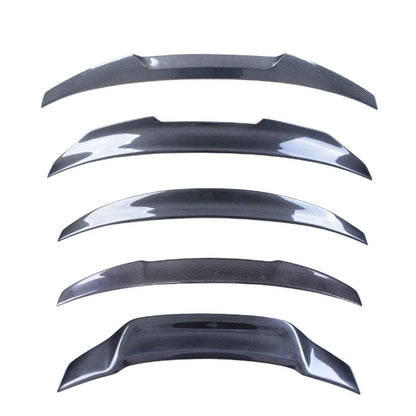For Audi A3 S3 RS3 8V 2013-2020 Rear Trunk Wing Carbon Fiber M4/PSM/R/V/HK Style Spoiler Tail Fin Guard Board Kits Accessories
