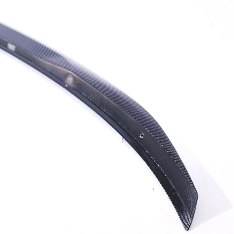M Performance Style Rear Trunk Wing Spoiler For BMW 3 Series G20 Carbon Fiber Rear Bumper Lip MP  Refting 2020+ Gloss Black