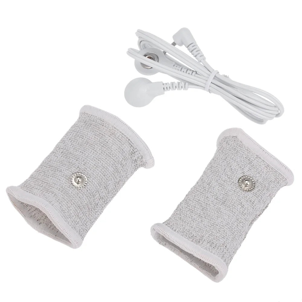 Electric Shock Bdsm Cock Sheath Ball Stretcher Host Cable E-stim Penis Ring Electro Sex Toy for Men Glans Testicle Loops Massage