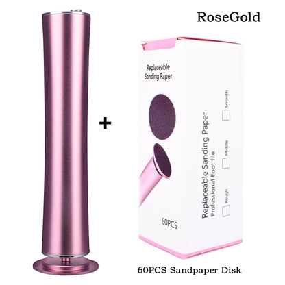 Callus remover Rechargeable Portable Electric Foot File Pedicure Set Foot exfoliation tool The ideal gift for foot care