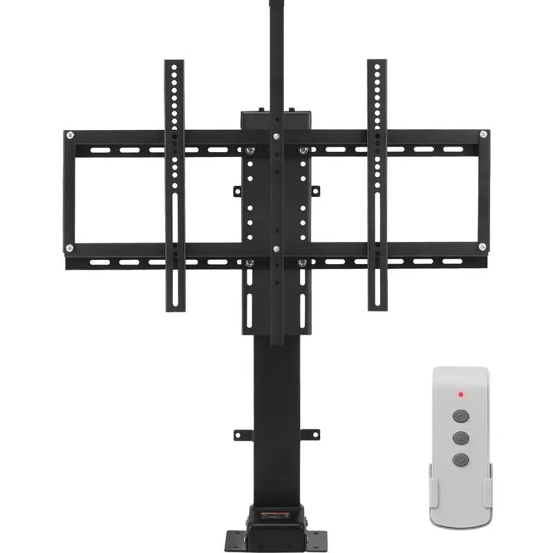 TV Raising Stand 35" Stroke for Home Theater Office Conference Room, Remote Control Height Adjustable 28.7-64.2" Fit 32-65" Screen Load Capacity 154 Lbs