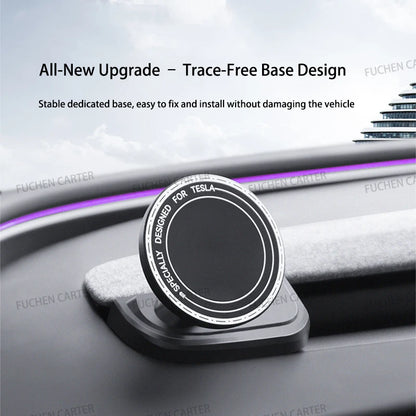 For Tesla ModelY Juniper 2025 Model3 Highland2024 Car Phone Holder Dashboard Traceless Magnetic mobile Phone Bracket Accessories