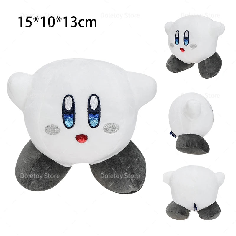 HOT Kirby Plush 25 Styles Kawaii Star Kirby Grey Ghost Kirby Pink Blue Green Red Plush Toy Cute Heart Kirby Doll Birthday Gift