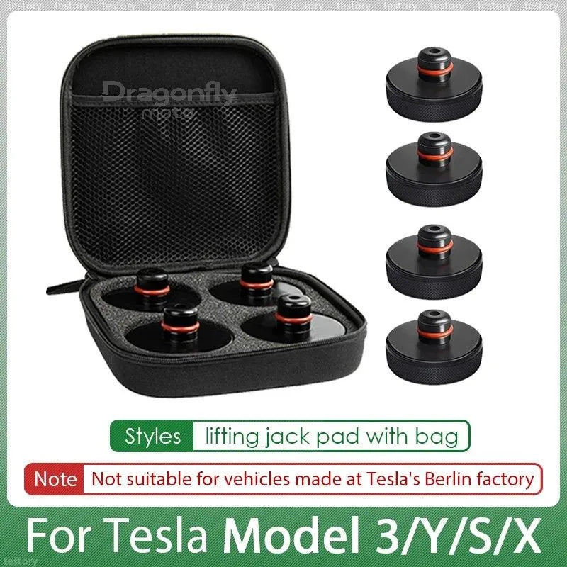 For Tesla Rubber Lifting Jack Pad Adapter Tool for Tesla Model 3/Y/S/X 2017-2024 Accessories Tire Repair Tool Lifting Jack Pad