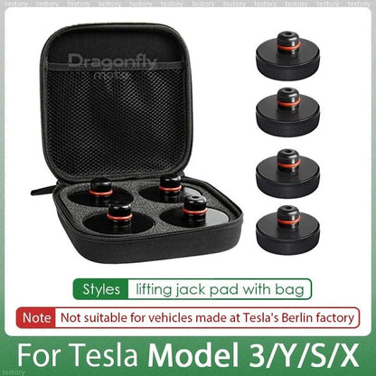 For Tesla Rubber Lifting Jack Pad Adapter Tool for Tesla Model 3/Y/S/X 2017-2024 Accessories Tire Repair Tool Lifting Jack Pad