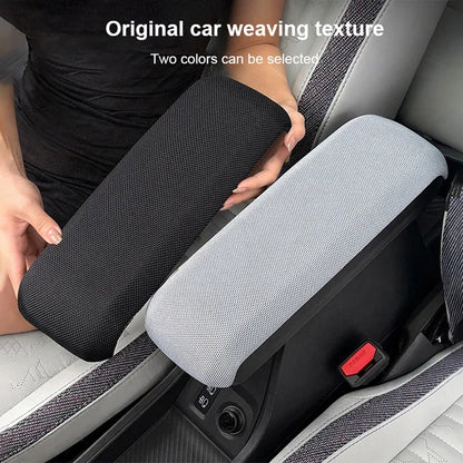Car Armrest Mat Car Center Consoles Box Pillow Arm Heighten Pad Mat for Mini Cooper S F65 F66 F67 2024 2025 2026 Accessories