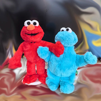 Cute Sesame Street Plush Dolls Toy Featuring Elmo Cookie Monster Big Bird Adorable English Leaning Options For All Ages