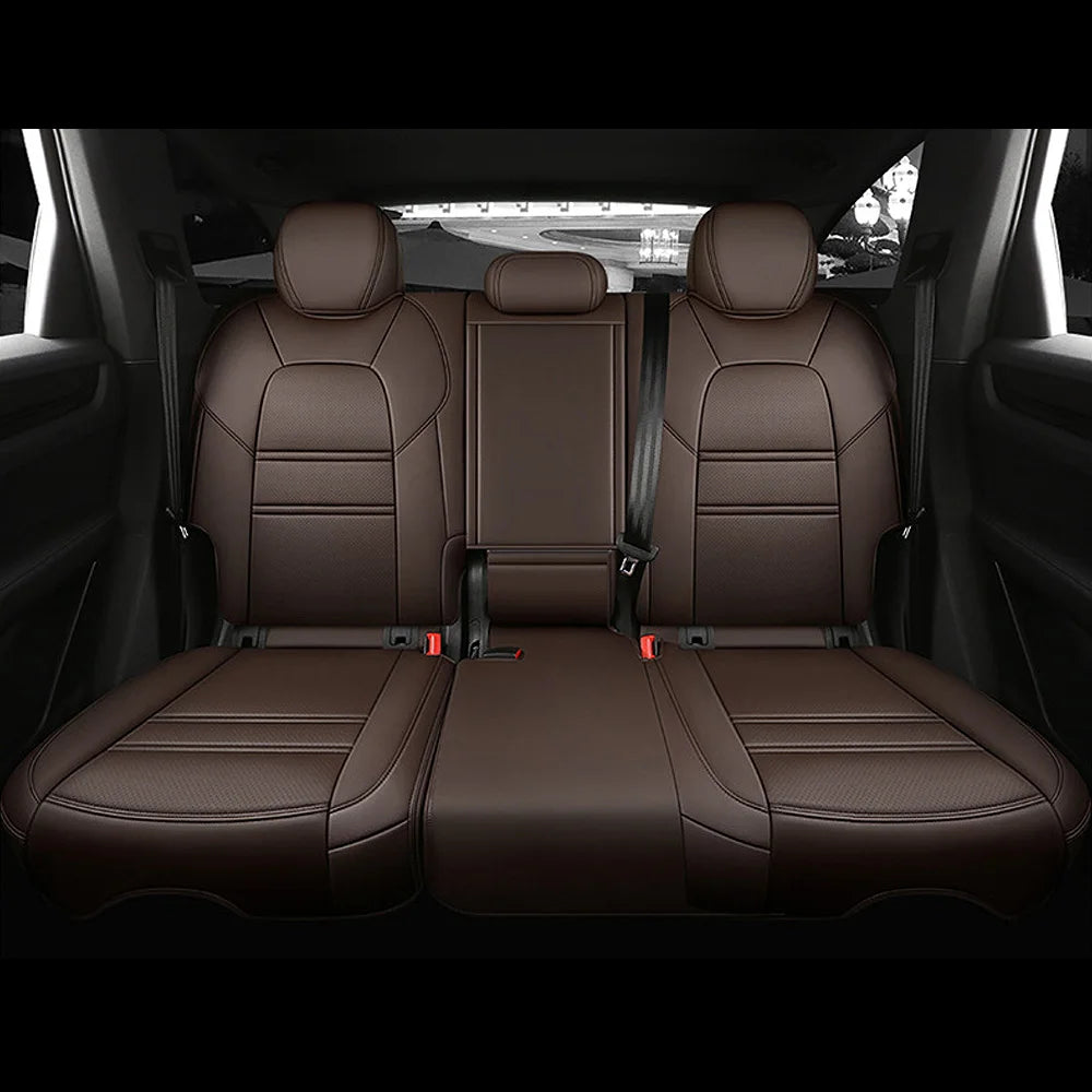 For Volvo XC60 I 2013 2014 2015 2016 2017 Vegan Nappa Leather Custom Car Seat Covers Full Set Interior Protector Accessories