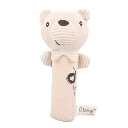 Creative Cartoon Animals Baby Hand Shaker Soft Child Educational Handbells Newborn Comfort Toy Baby Comfort Toys Infant Rattle