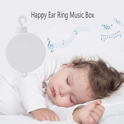 Baby Musical Crib Mobile With Hanging Rotating Toys Infant Bed Decoration Bedside Bell Toy Ringing Toys For Babies Boy And Girl
