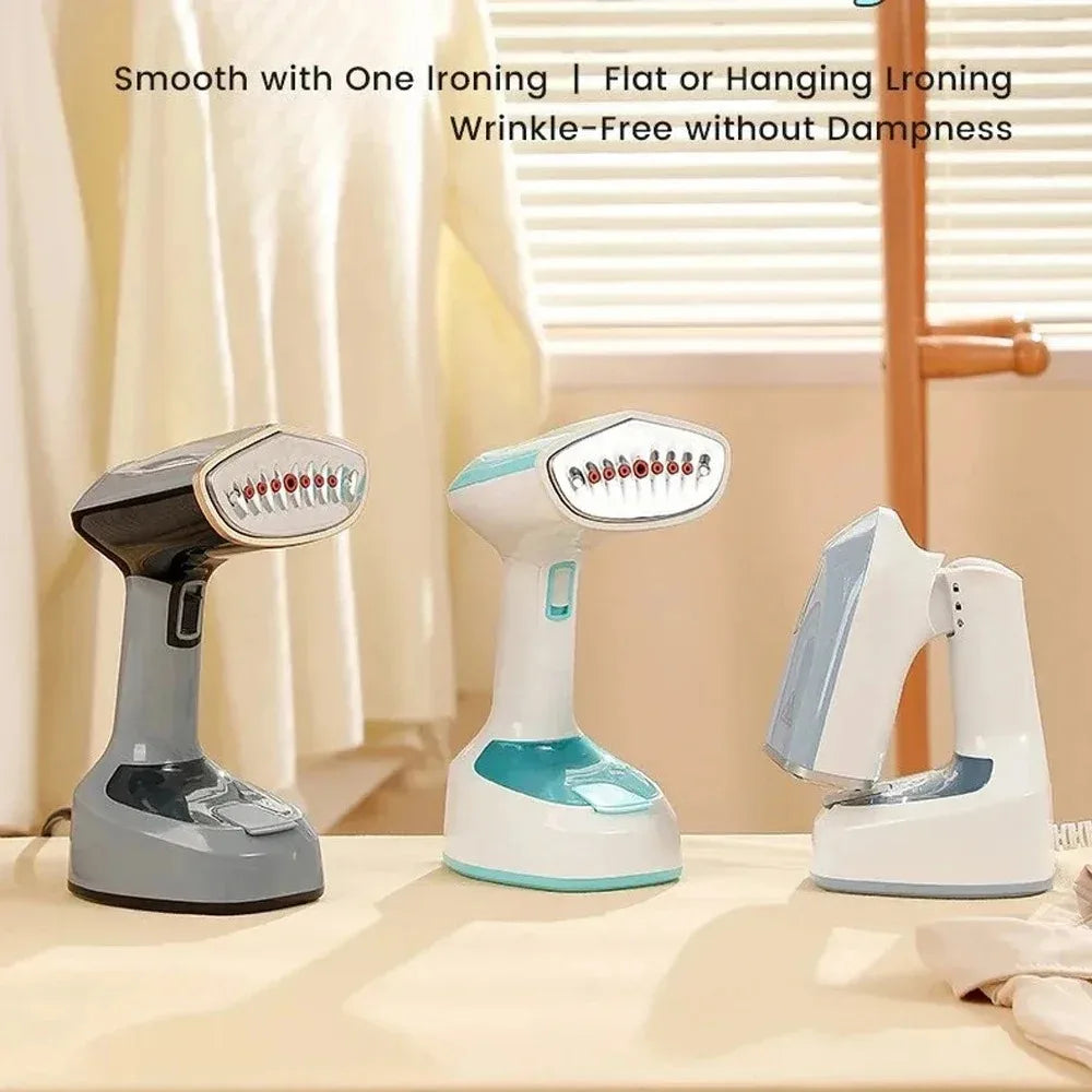 1500W Fast-Heat Foldable Handheld Electric Garment Steamer Steam Iron for Home Travel Fabric Care