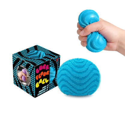 Hot Needoh Fuzz Ball Cat Stress Relieving Puzzle Toys Malt Sugar Squishy Stress Relief Slow Rebound Anti-Anxiety Squeeze Toy