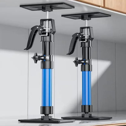 New 2Pcs Labor-Saving Telescopic Steel Support Rod Cabinet Jack Drywall Construction Tool Extensible Non-slip Hand Lifting Jack