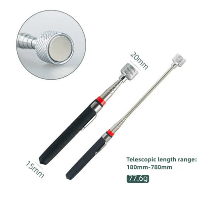 Telescopic Magnetic Magnet Pen Pickup Tool Extendable Pen Style Pickup Rod for Car Repairing Machinery Maintenance  Car Tools