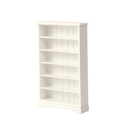 1PC Vintage Miniature Furniture 1:12 Dollhouse Wood Table Multifunction Cabinet Bookcase Model Toy Cupboard Dolls Accessories