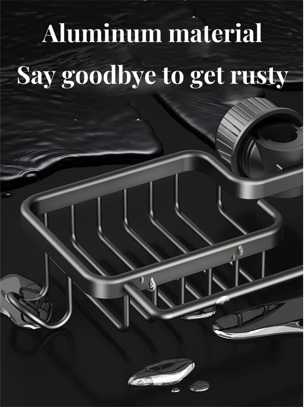 Kitchen Sink Drain Rack Sponge Storage Flexible Faucet Holder Soap Drainer Towel Rack Shelf Organizer Kitchen Accessories