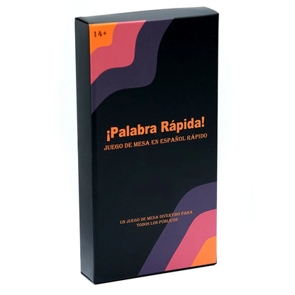 ¡Palabra Rápida! JUEGO DE MESA EN ESPAÑOL RÁPIDO UN JUEGO DE MESA DIVERTIDO PARA TODOS LOS PÚBLICOS
