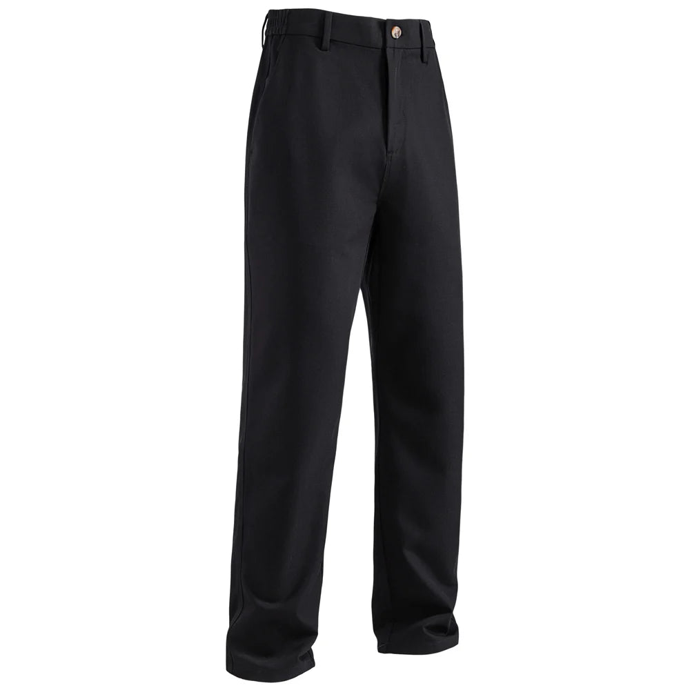 AIOPESON Spring Fit Slim Men’s Formal Pants Solid Color Zipper Pocket Business Casual Wrinkle Resistant Daily Trousers