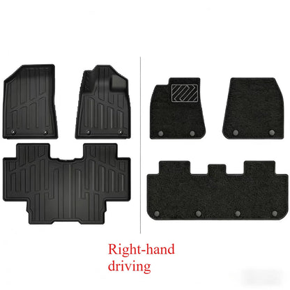 TPE Floor Mats Compatible For 2025 2026 Geely EX2 All Weather Protector Foot Pads Waterproof Cargo Liners Right Rudder LHD RHD