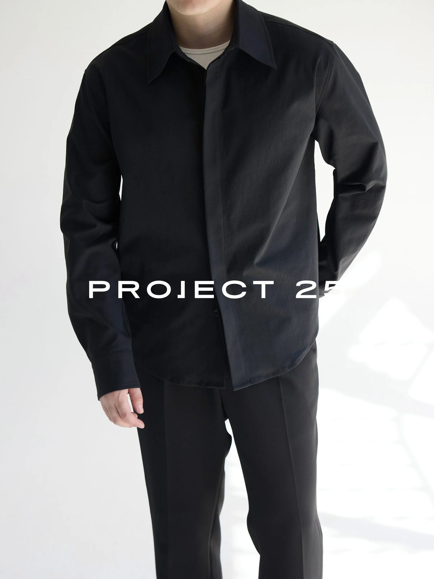 PROJECT 25 Men’s Japanese Solotex® Shirt – Cotton-Feel, Anti-Wrinkle & Shape-Retention Tech Versatile Commuting