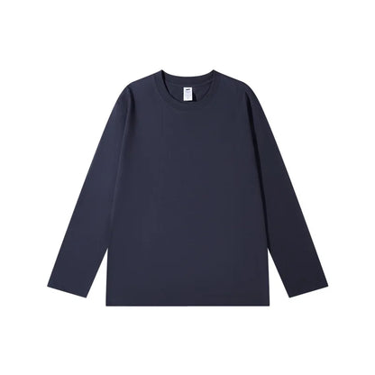 Spring Summer Tops T-shirt Women Solid Cotton Long Sleeve Bottoming Shirt Casual Korean Top Tees Harajuku Loose Basic Tshirt