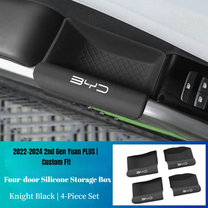 BYD  Atto 3 Silicone Storage Box for Front & Rear Doors, Interior Car Modification Accessories