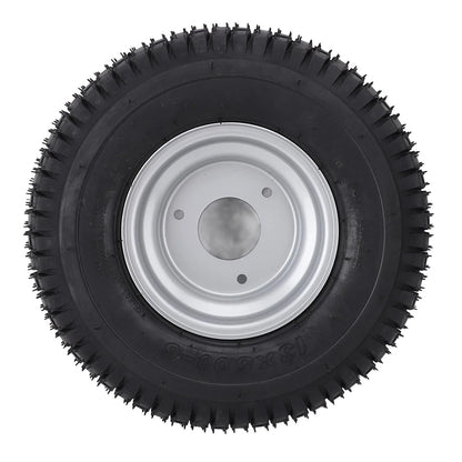 13x5.00‑6 Wheel Tire with Rim Vacuum Tubeless Enhanced Traction Antislip All Terrain Tire for ATV Quad Go Kart Golf Cart Bike