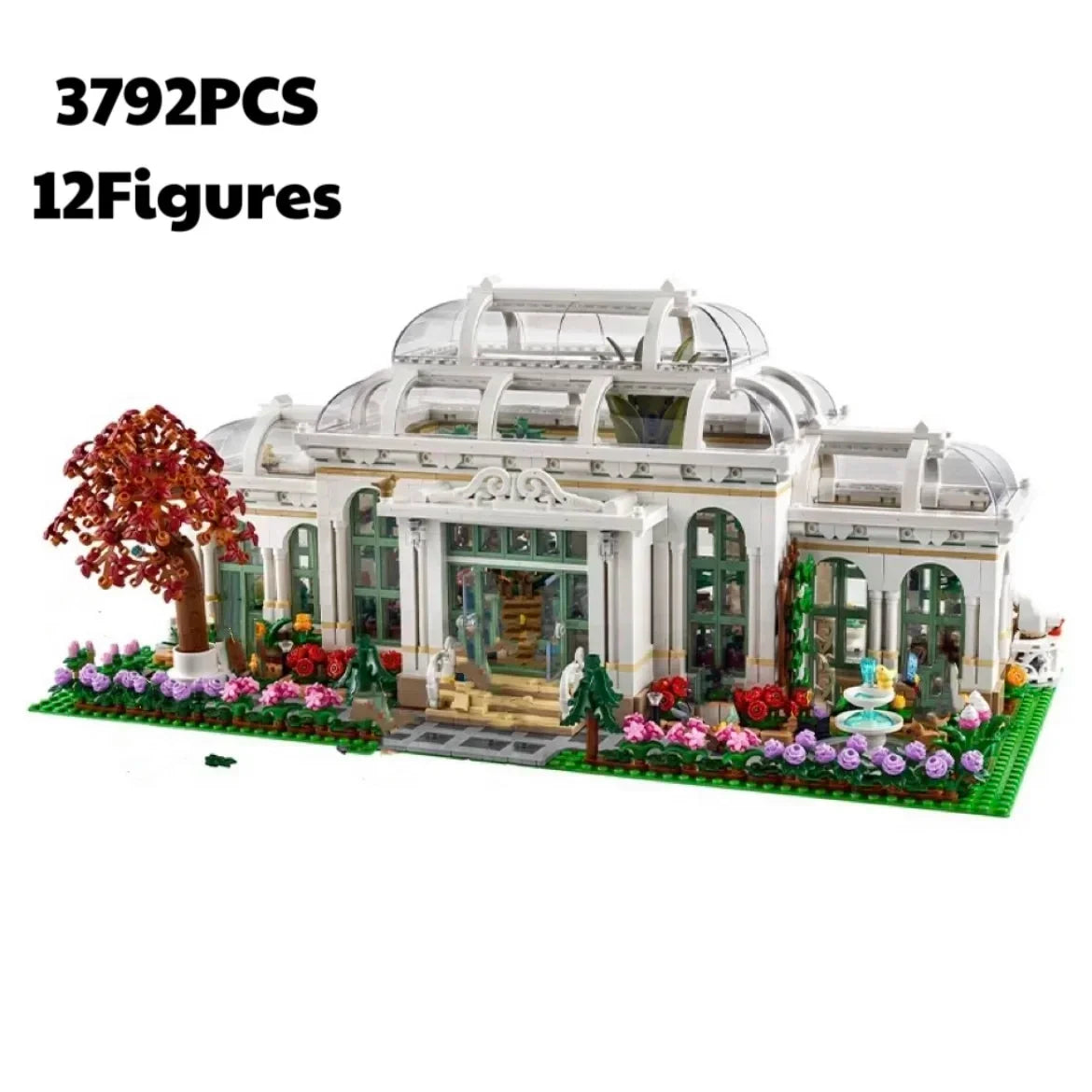 2026 3792PCS Botanical Garden Model Building Blocks Assembling Bricks Creative DIY Toys Christmas Birthday Gifts