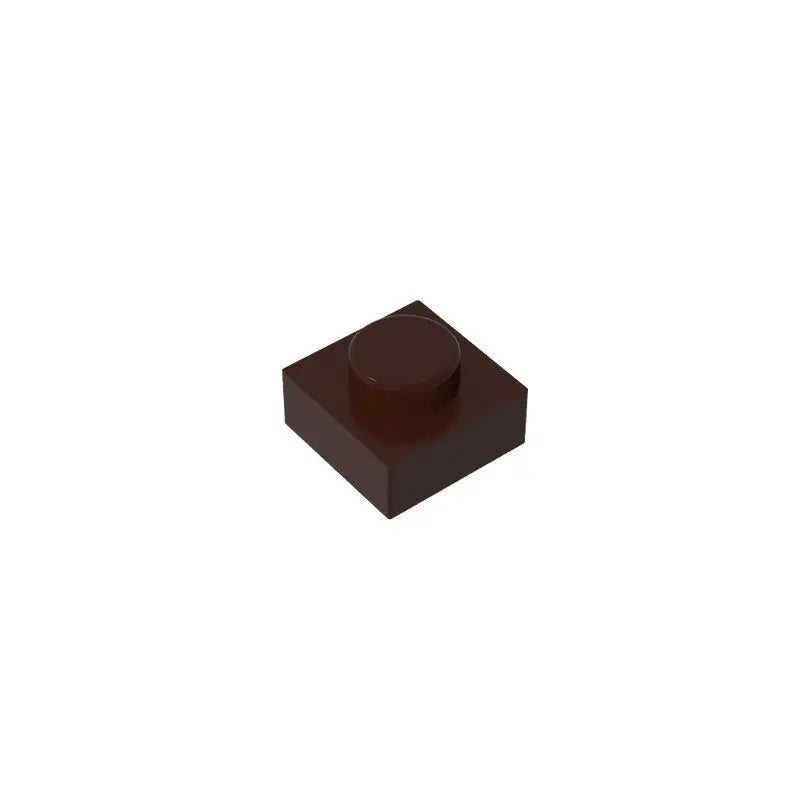 100g/588Pcs 3024 1x1 Brick Moc Short 1-Hole Color Spare Parts Compatible with Brick DIY Children's Toy Assembly Gift Box