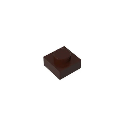 100g/588Pcs 3024 1x1 Brick Moc Short 1-Hole Color Spare Parts Compatible with Brick DIY Children's Toy Assembly Gift Box