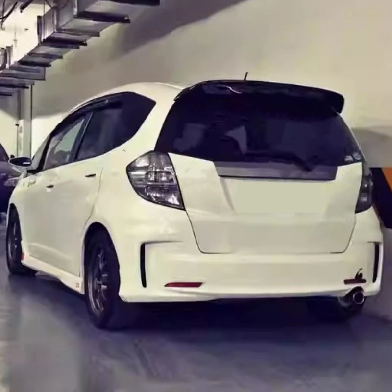 Carbon Fiber Tail Wing for Honda FIT JAZZ 2nd GE8 09 10 11 12 13 Modified New Style Car Rear Spoiler