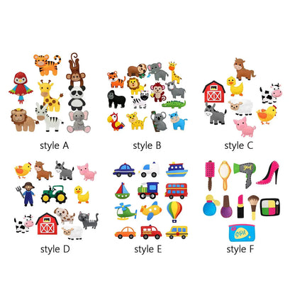 Zoo Felt Animal Animals Sewing Kits forest Children Birthday Gifts DIY Crafting and Sewing Set Felt for Beginner Kids