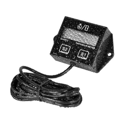 Digital Motor Speedmeter Engine Hour Meter Tachometer Gauge RPM LCD Display for Boat Motorcycles Chainsaw