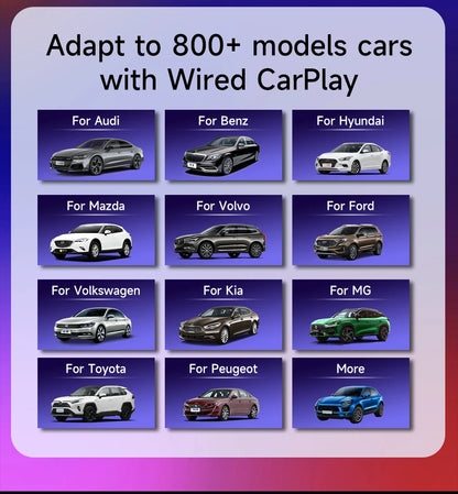 Android 13 HEYINCAR CarPlay AI Box Qualcomm SM6225 Wireless CarPlay Android Auto Smart TV Box For Netflix YouTube 4+64G 8+128G