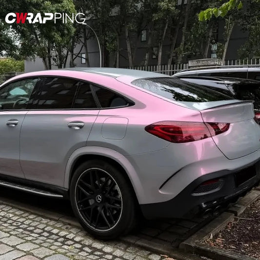 Pink Tuning Auto Accessories Chameleon Car Wrap Supplies Car Wrapping Vinyl for Motorcycle Color Flip Vinyl Vehicle Decoration