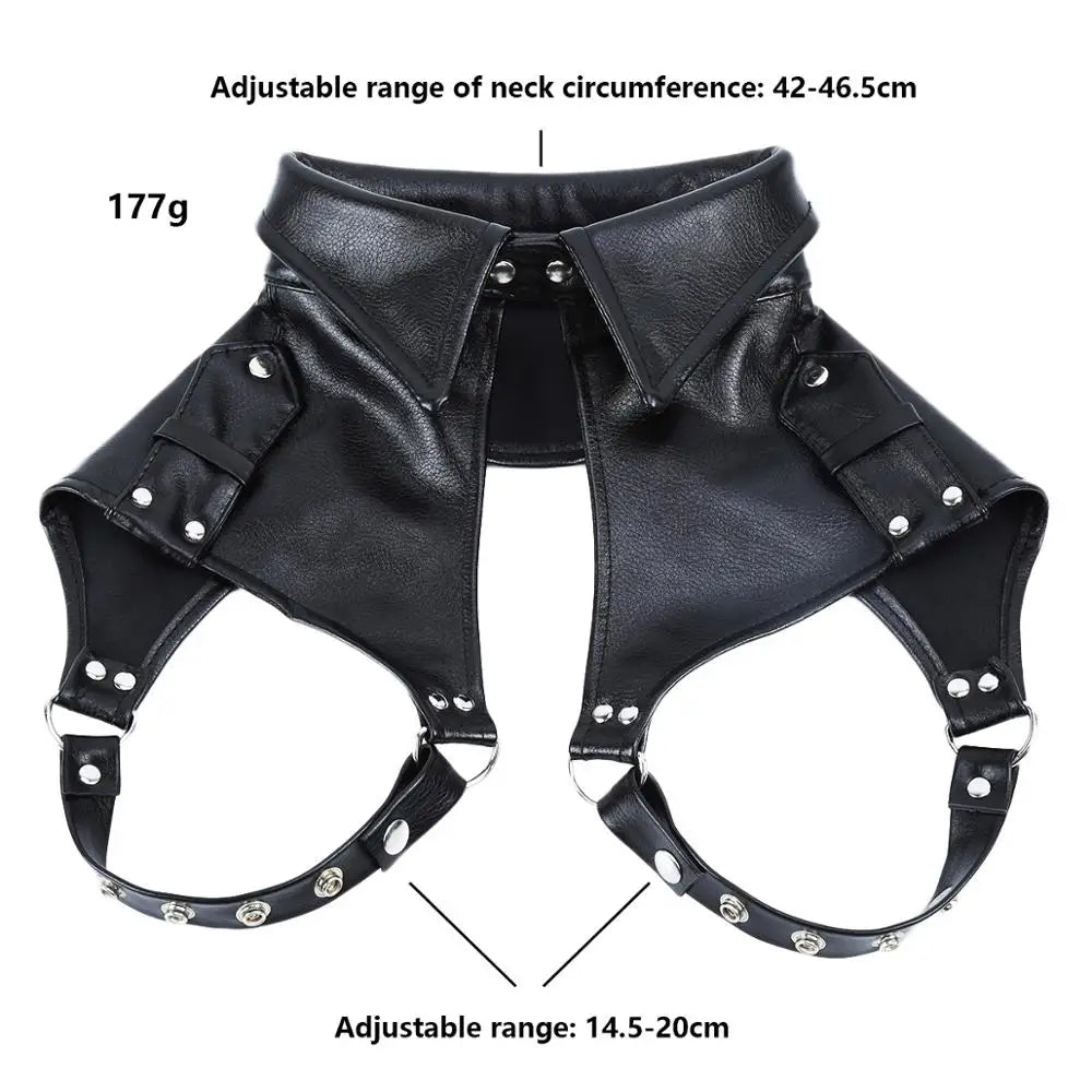 Professional Pony Play Mask with Hair Ponytail BDSM Bondage Hood Shoulder Harness Set Slave Role Play Fetish Gear Adult Toy
