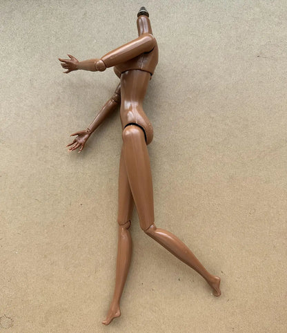 Original LULY Doll Body 8 Skin Tones High Quality Big Boobs 29CM 1/6 Replacement Body For Barbi/FR/IT Doll Heads
