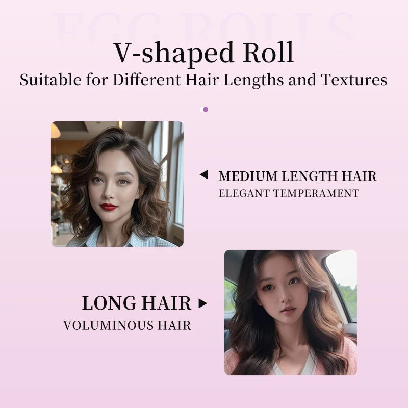 Electric Hair Crimper Beach Wave Fast Heating Curling Iron for Women Salon Professional Hairdressing Tool