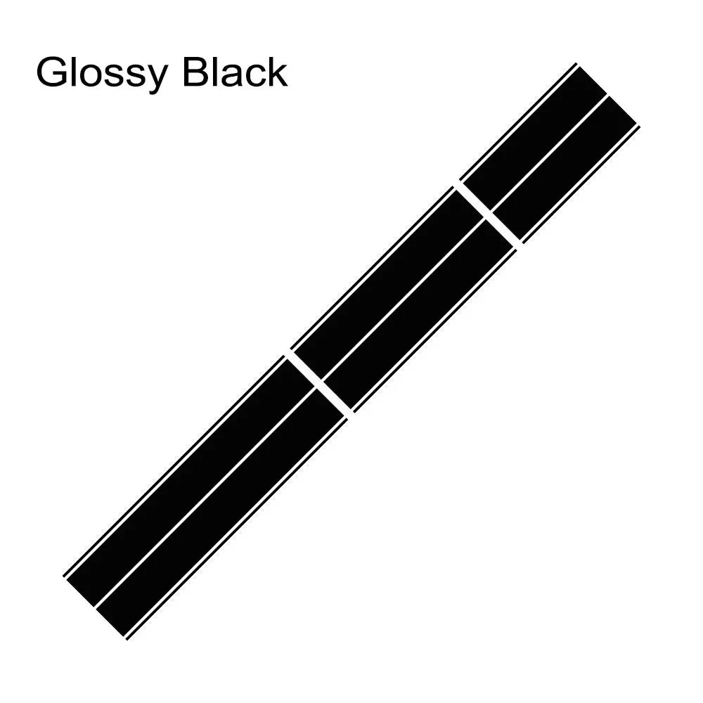 For Ford Mustang EcoBoost Shelby GT Hood Roof Trunk Vinyl Stripe Decal Set – PVC Car Styling Wrap Film Kit