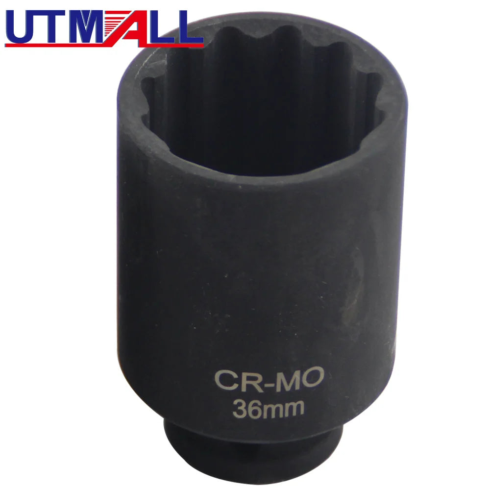 12Point 36MM Spindle Axle Nut Socket Hub Installing Tool For BMW Volkswagen AUDI
