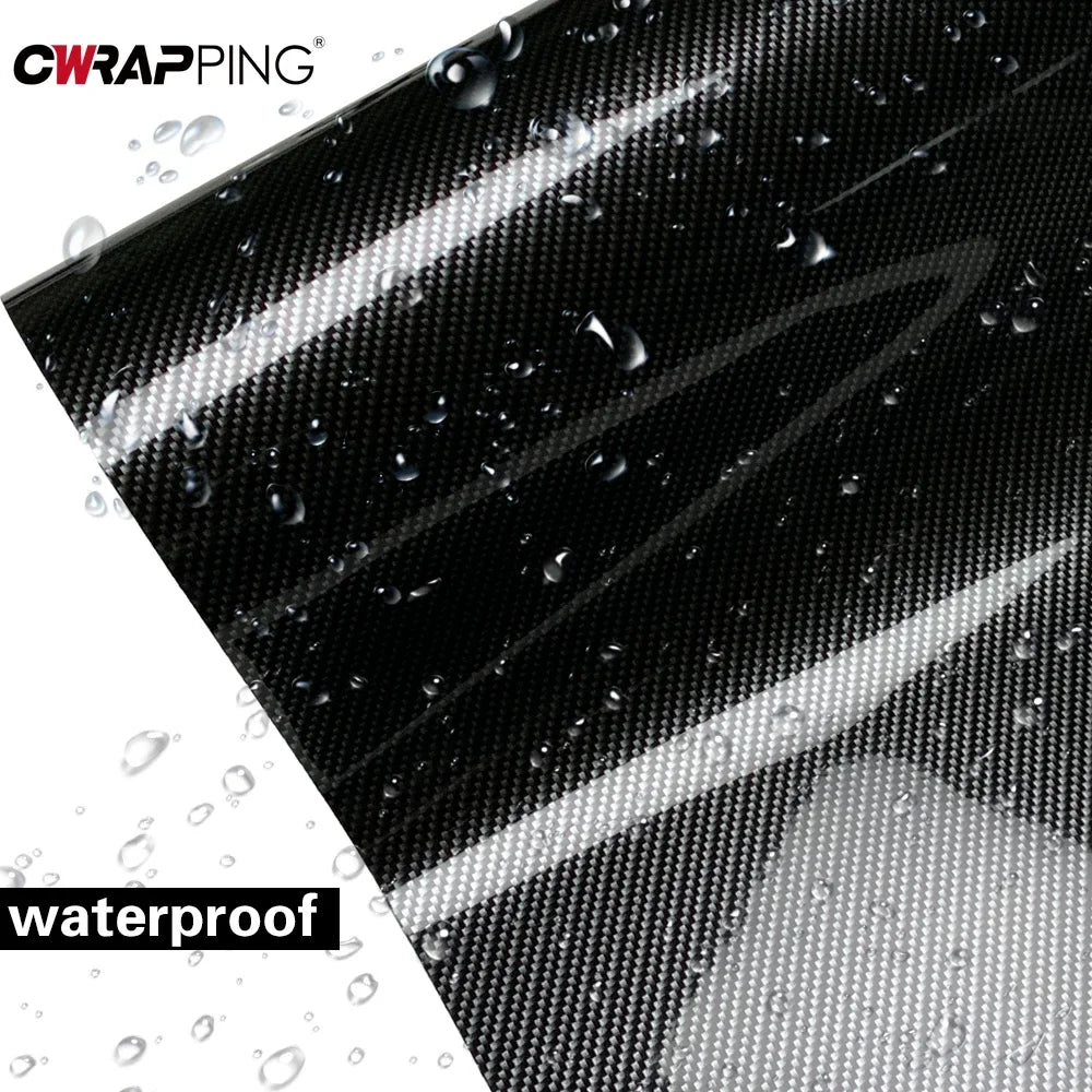 150cmx200cm Carbon Fiber Vinyl Film Car Hood Wrapping Sheet Roll Film Automobiles DIY for Car Hood Roof Stickers Accessories